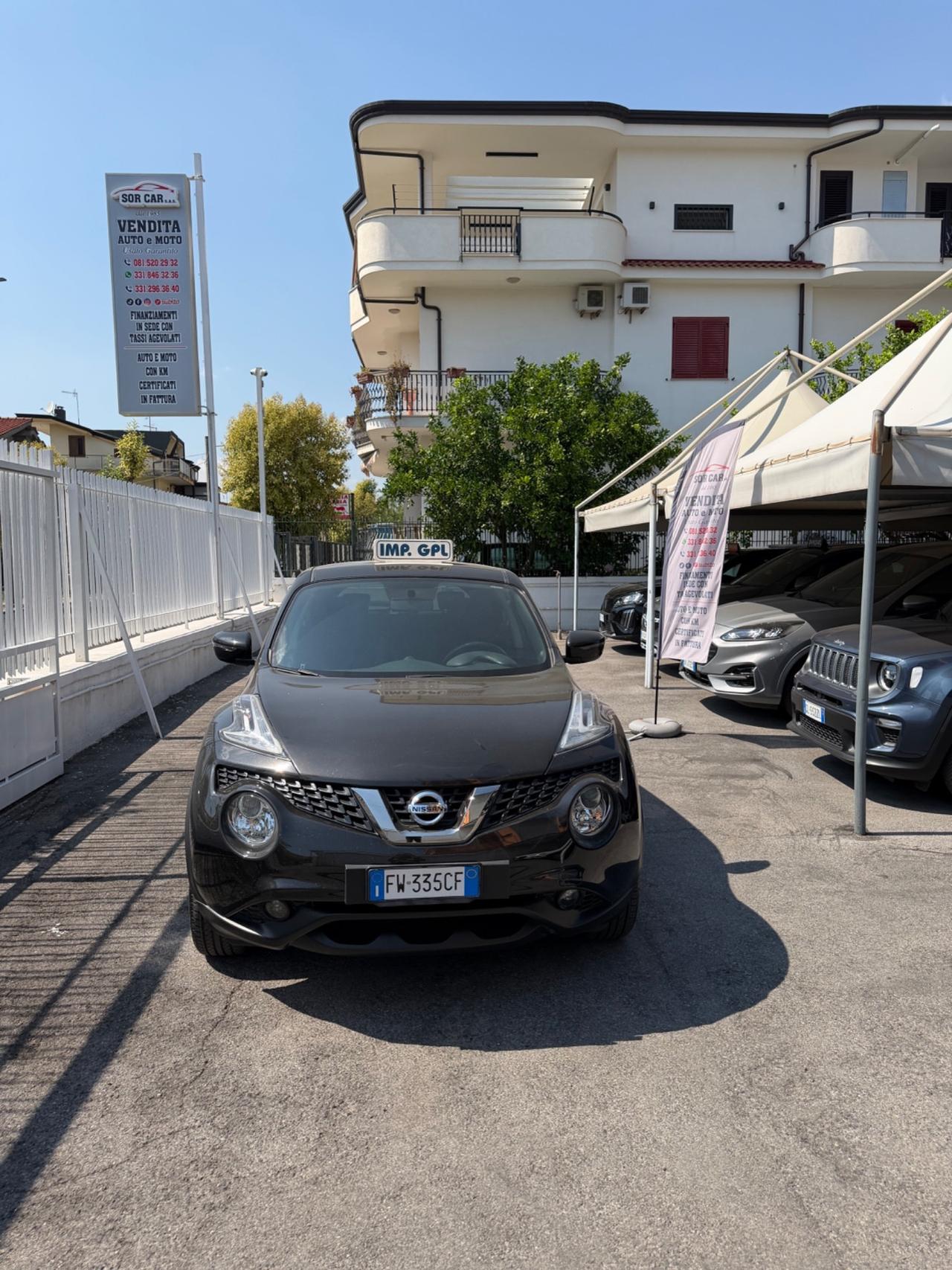 Nissan Juke 1.6 GPL Acenta