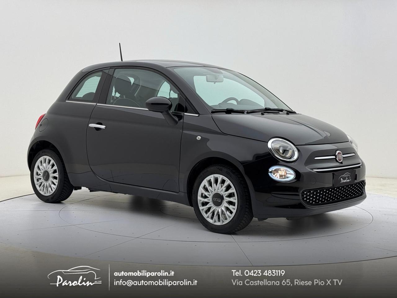 FIAT 500 1.2 S&S Lounge Tetto-Sensori-Ruotino