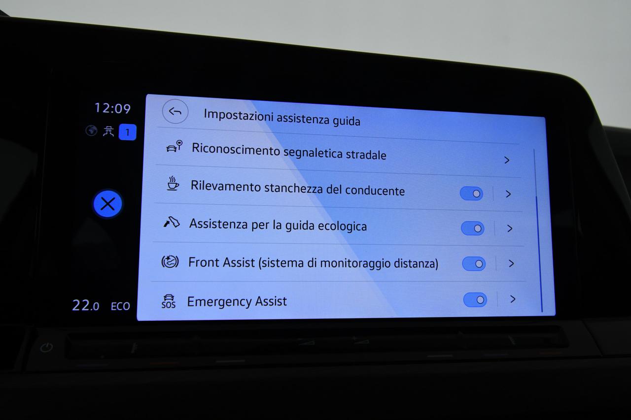 VOLKSWAGEN Golf 1.4 tsi ehybrid Style 204cv dsg ACC+APP CONNECT+FULL LED