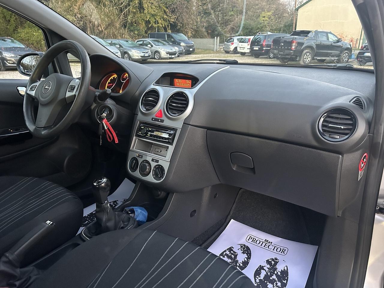 OPEL CORSA 1.2 80CV BNZ/GPL UNICO P. SOLI 93.000KM