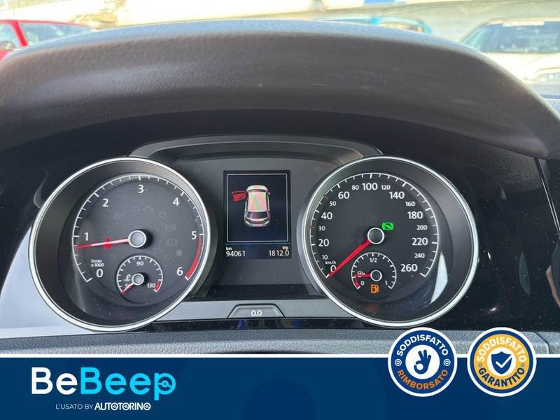 Volkswagen Golf 5P 1.6 TDI SPORT 115CV DSG
