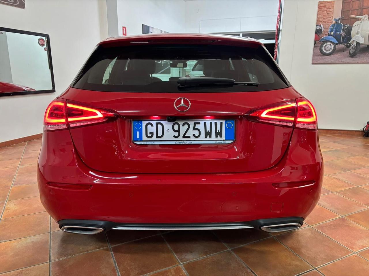MERCEDES CLASSE A 180 2019 1.3 BENZINA