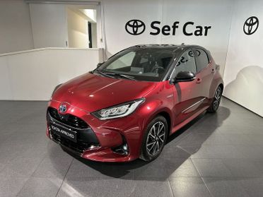 Toyota Yaris 1.5 Hybrid 5 porte "RED MICA BI-TONE"Style AREA C FREE