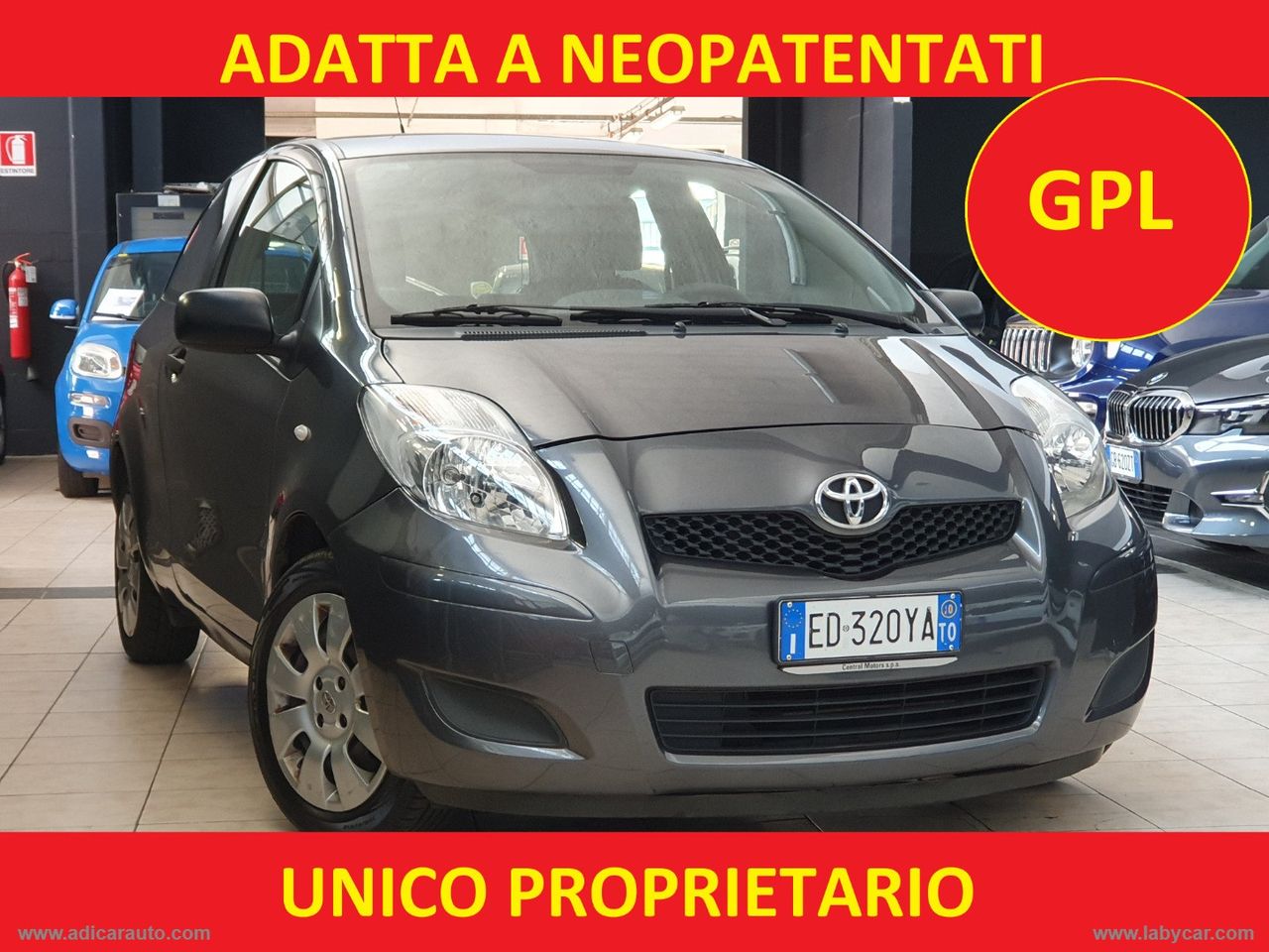 TOYOTA Yaris 1.0 3p. Now GPL