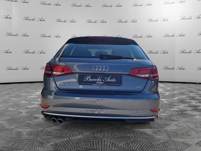 Audi A3 A3 SPB 2.0 TDI Sport S-Line EURO 6B _ NO IBRIDO