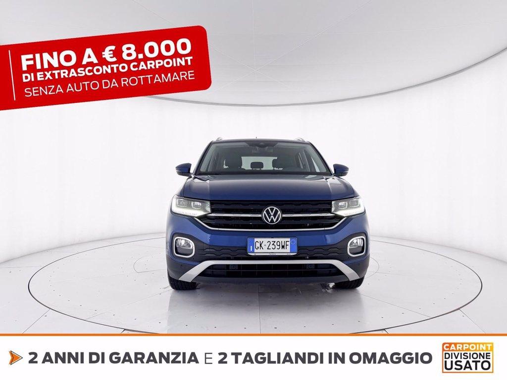 VOLKSWAGEN T-cross 1.0 tsi advanced 110cv del 2022