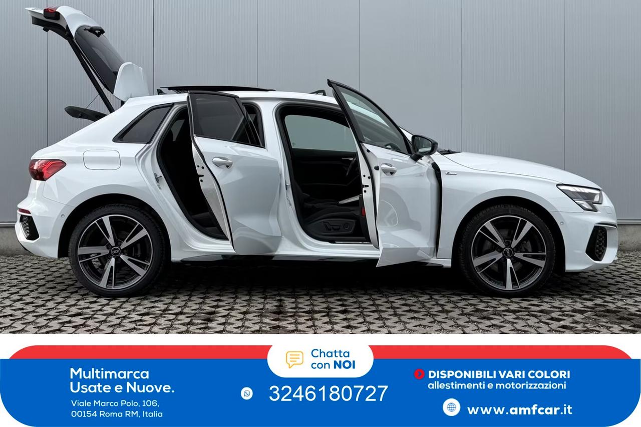 Audi A3 Sportback 40 TFSI S-Line ACC PANO HEAT 18"