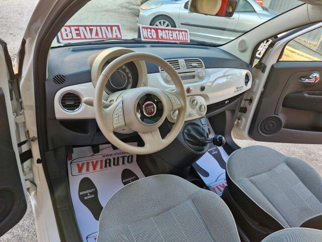 Fiat 500 1.2 Lounge CON SOLI KM 100000 NEOPATENTATI