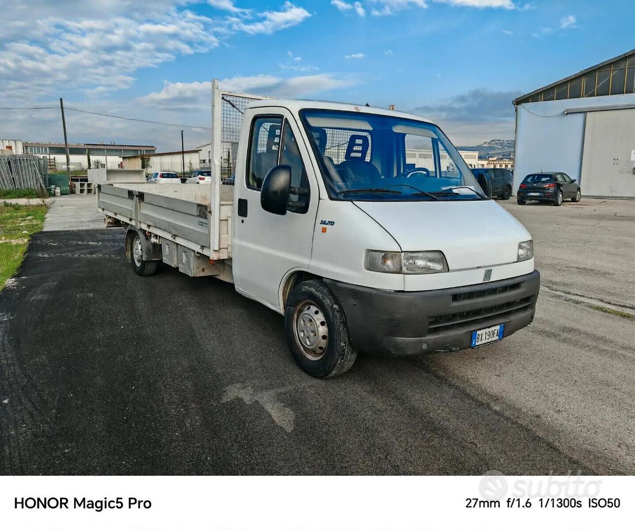 ducato 2.8 turbo cassone 5 metri