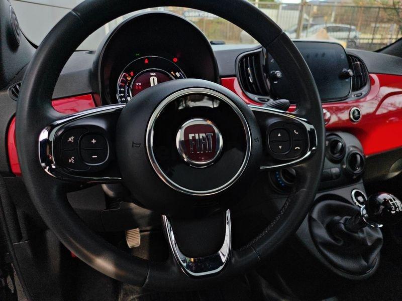 FIAT 500 500 1.0 Hybrid Red