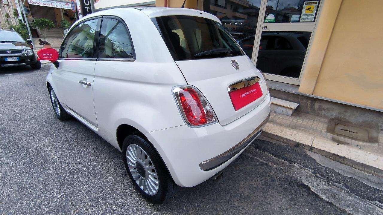 Fiat 500 1.2 Lounge-2010-UNIPROPRIETARIO- 44.000 KM