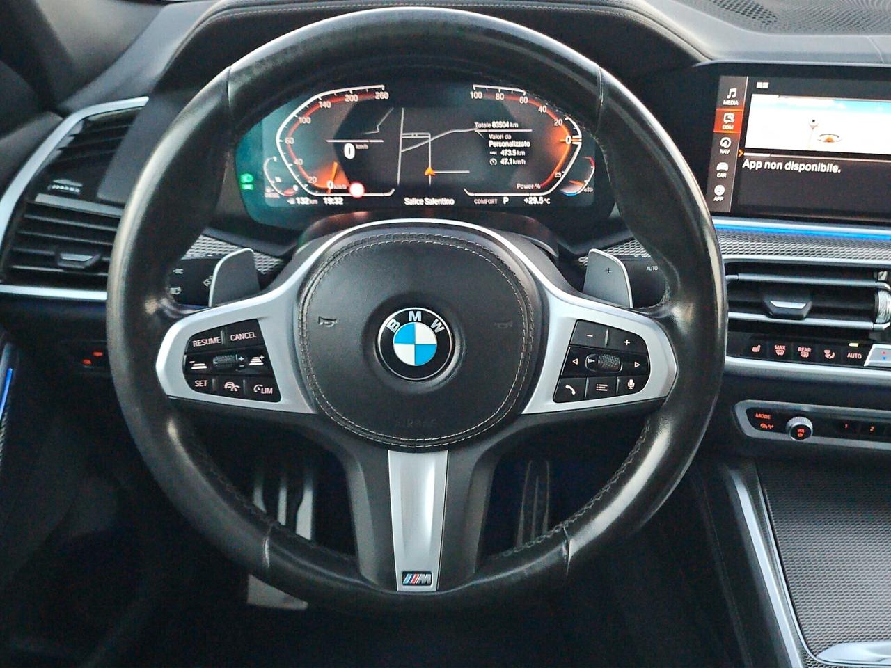 Bmw X6 xDrive30d 48V Msport Unico proprietario