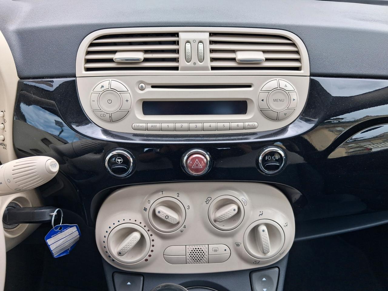 FIAT 500 1.2 BENZINA 69CV ANNO 2009