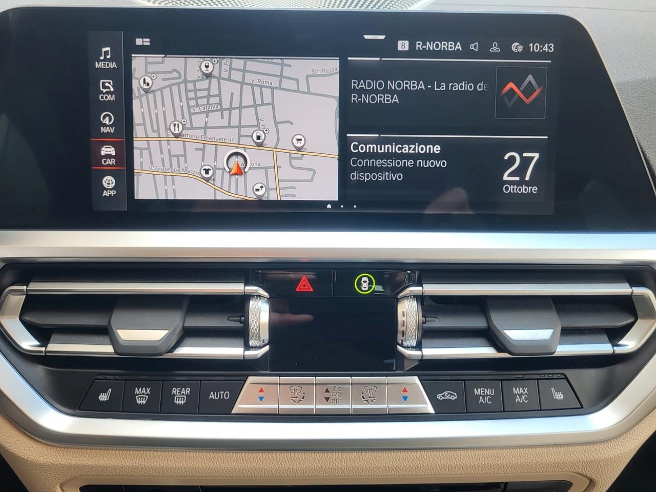 Bmw 318 D 48V Touring Luxury+Pelle+Vetri Oscurati...