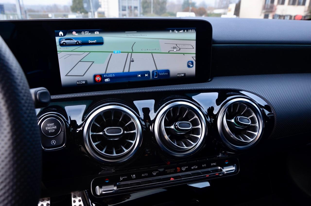 MERCEDES-BENZ A 35 AMG 4MATIC 306cv AUTO, GARANZIA UFFICIALE, UNICOPROPRIETARIO, UFF ITALIANA, EURO 6E, TETTO, NIGHT PACK, FARI MULTIBEAM, HI-FI PREMIUM, PERMUTE