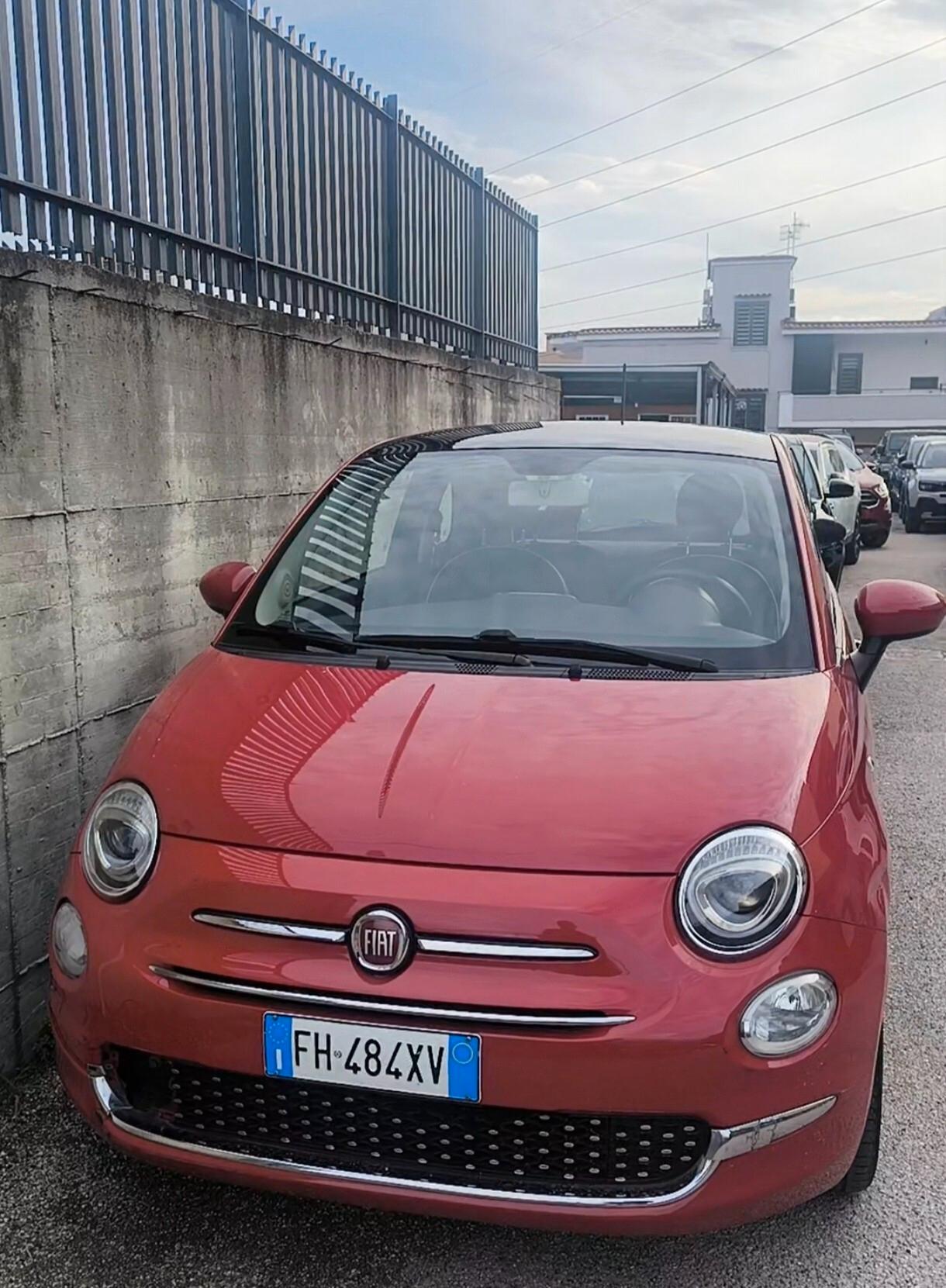 Fiat 500 1.2 Lounge tetto u-connect