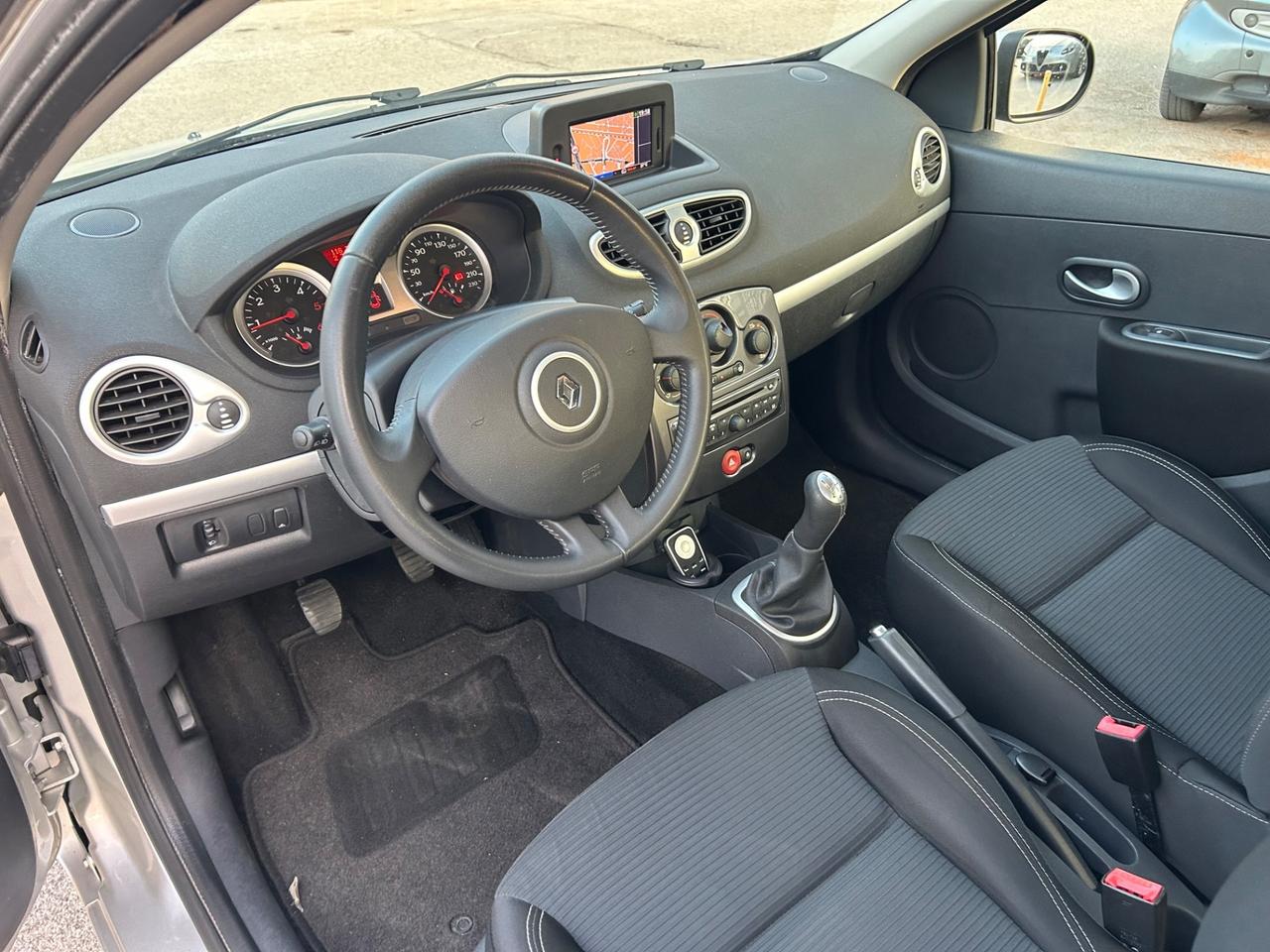 Renault Clio 1.5 dCi 75 cv 2012 navigatore