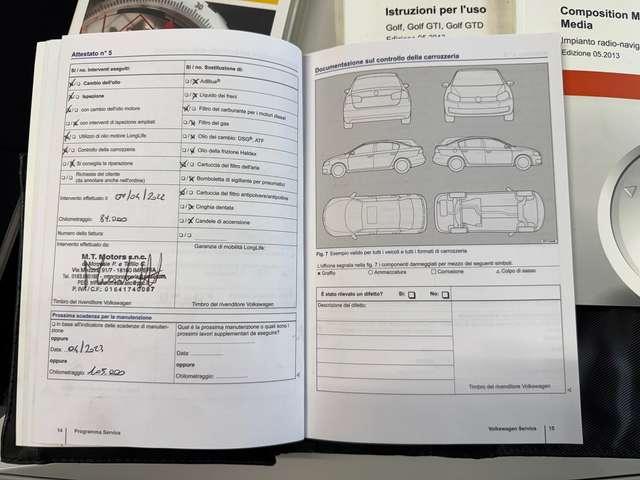 Volkswagen Golf Golf VII 2013 5p 2.0 tdi Highline 4motion 150cv