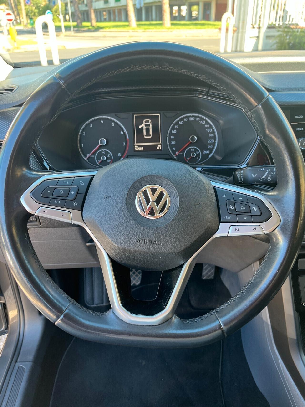 Volkswagen T-Cross 1000 BENZINA 95 CV KM CERTIFICATI UNICO PROPRIETARIO