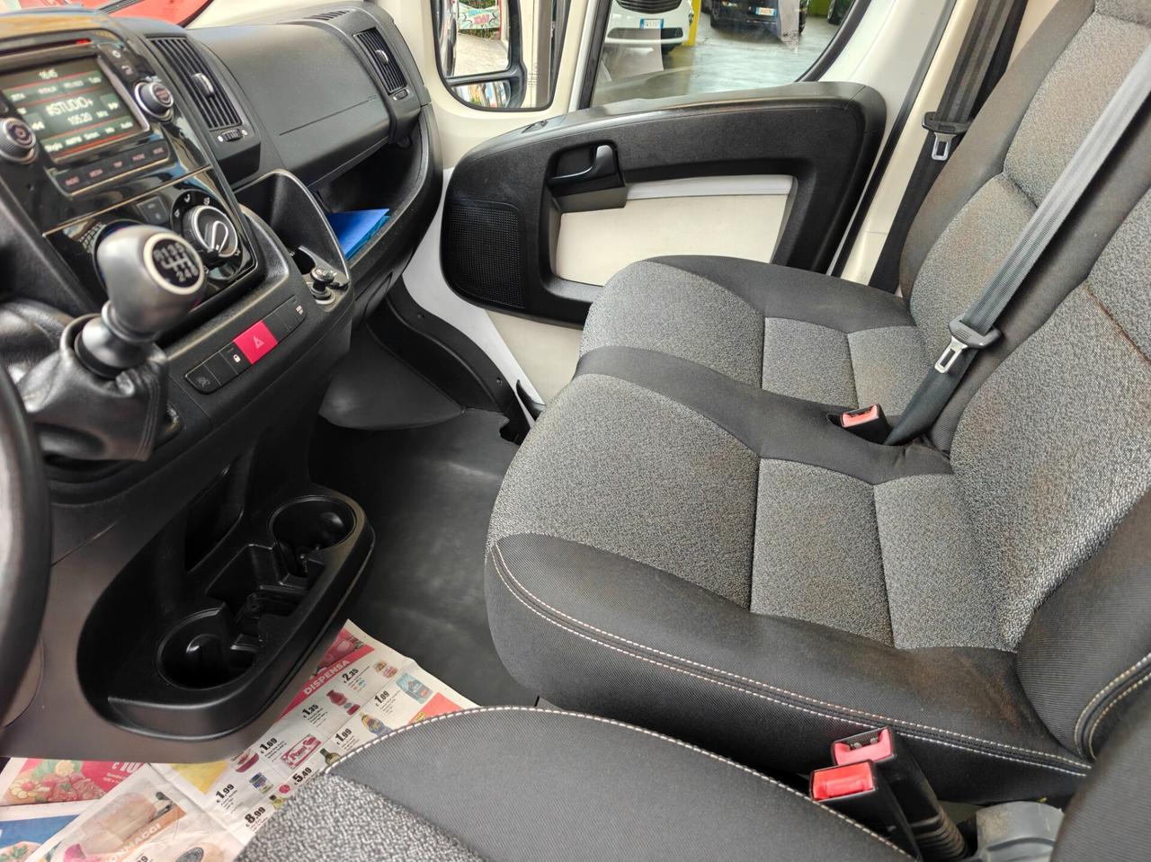 Fiat Ducato 33 2.0 MJT PM-DC Cassonato Doppia Cabina Cassone 7 Posti