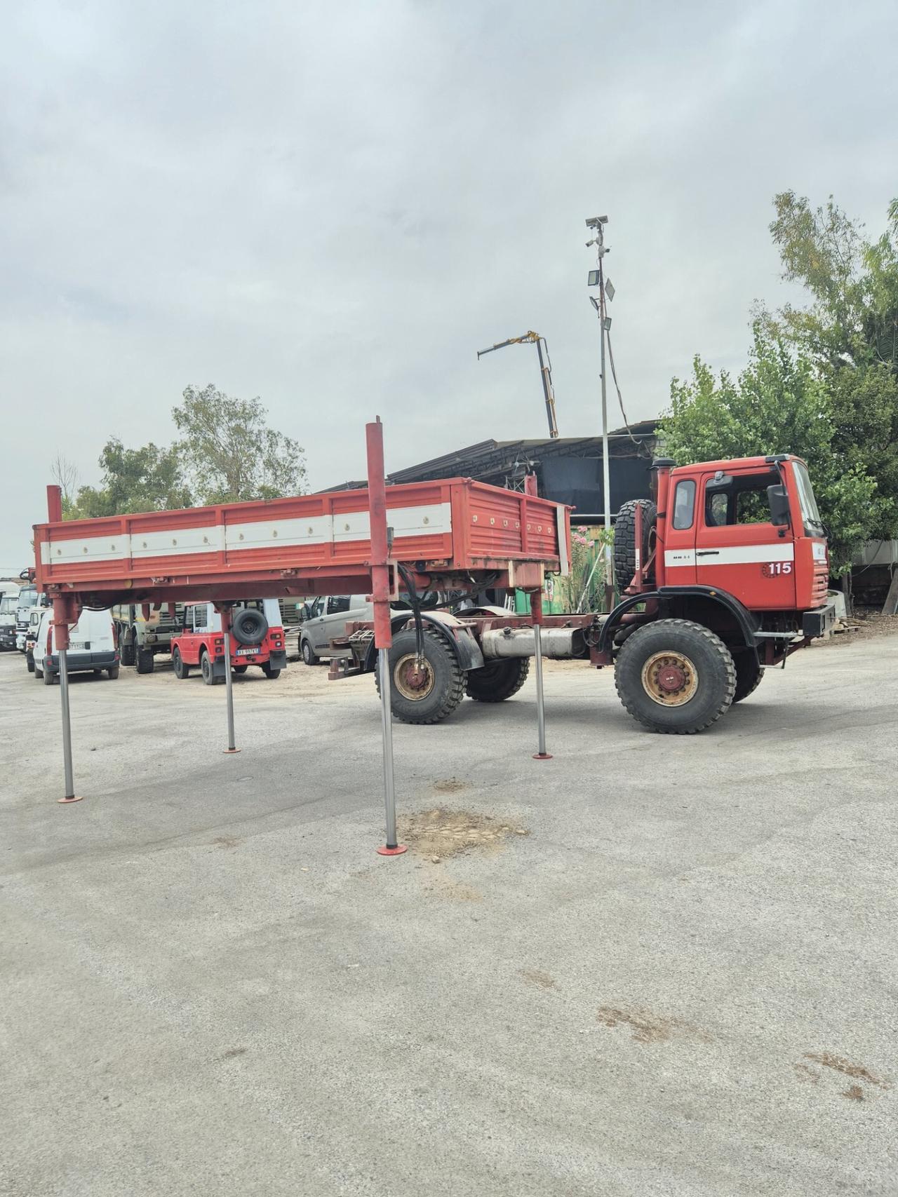 Man Meccanica 4x4 Cassone intercambiabile
