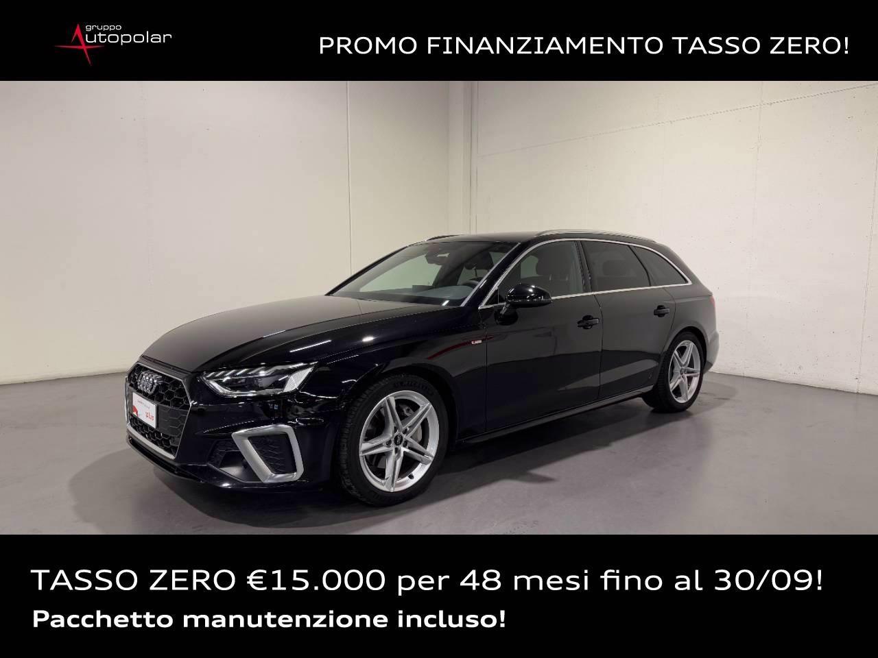 AUDI A4 AVANT 40 TDI MHEV S LINE EDITION QUATTRO S-TRONIC