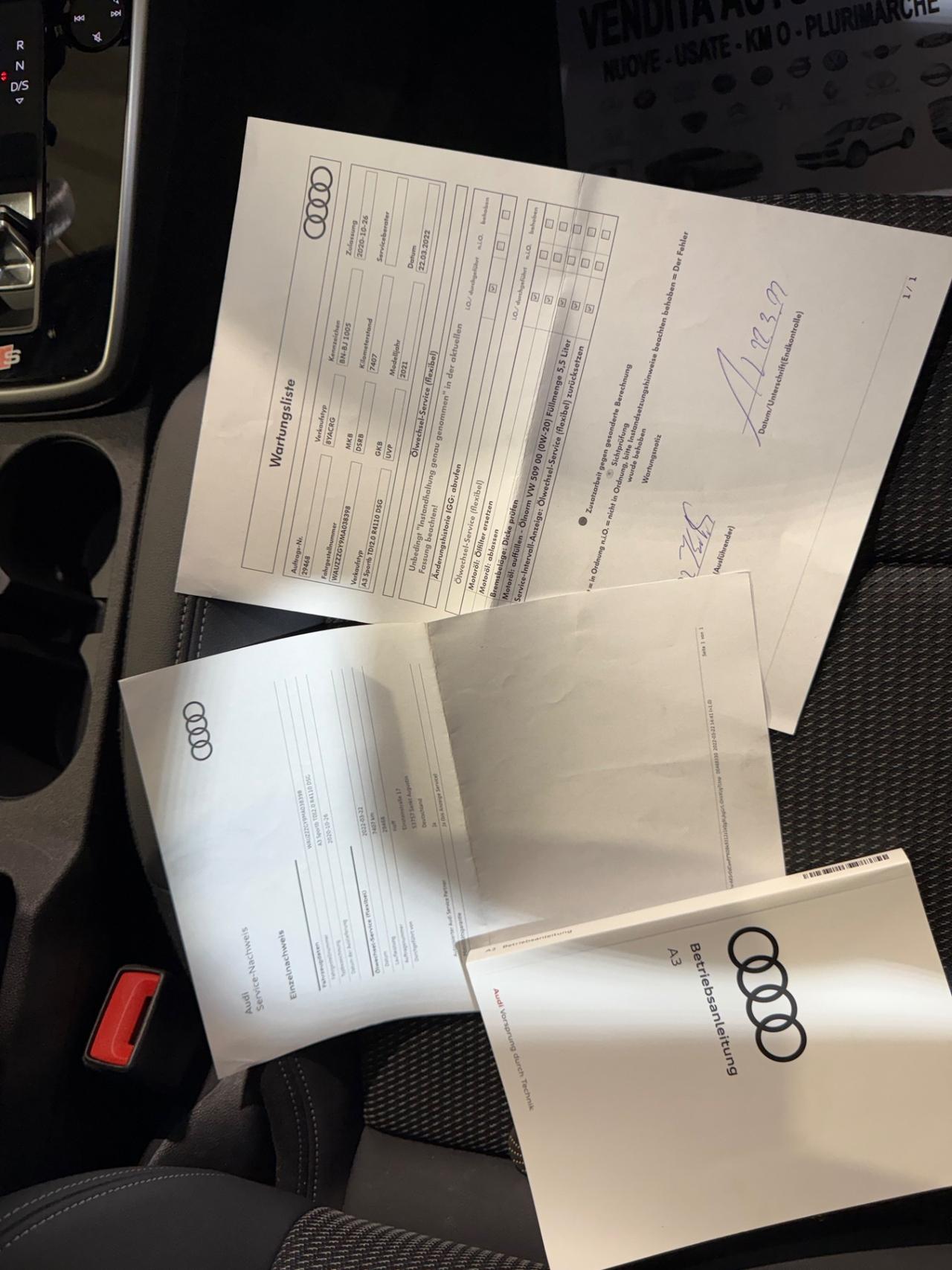 Audi A3 SPB 40 TDI quattro S tronic line edition