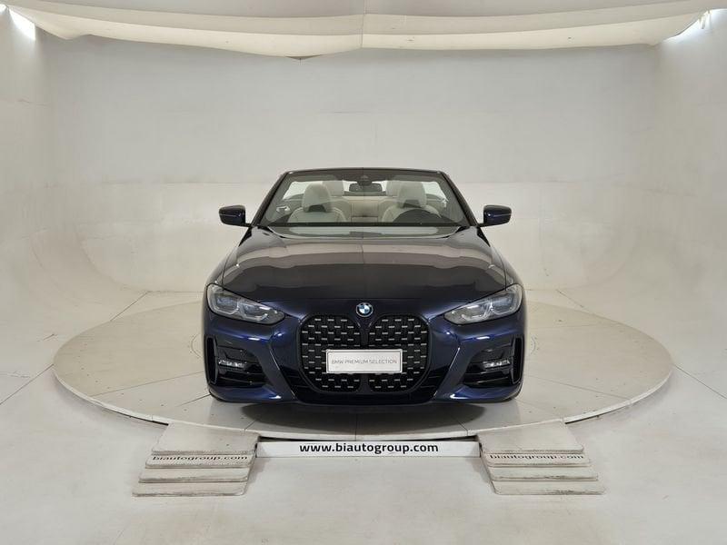 BMW Serie 4 Cabrio Serie 4 G23 2020 Cabrio Diesel 420d Cabrio mhev 48V Msport auto