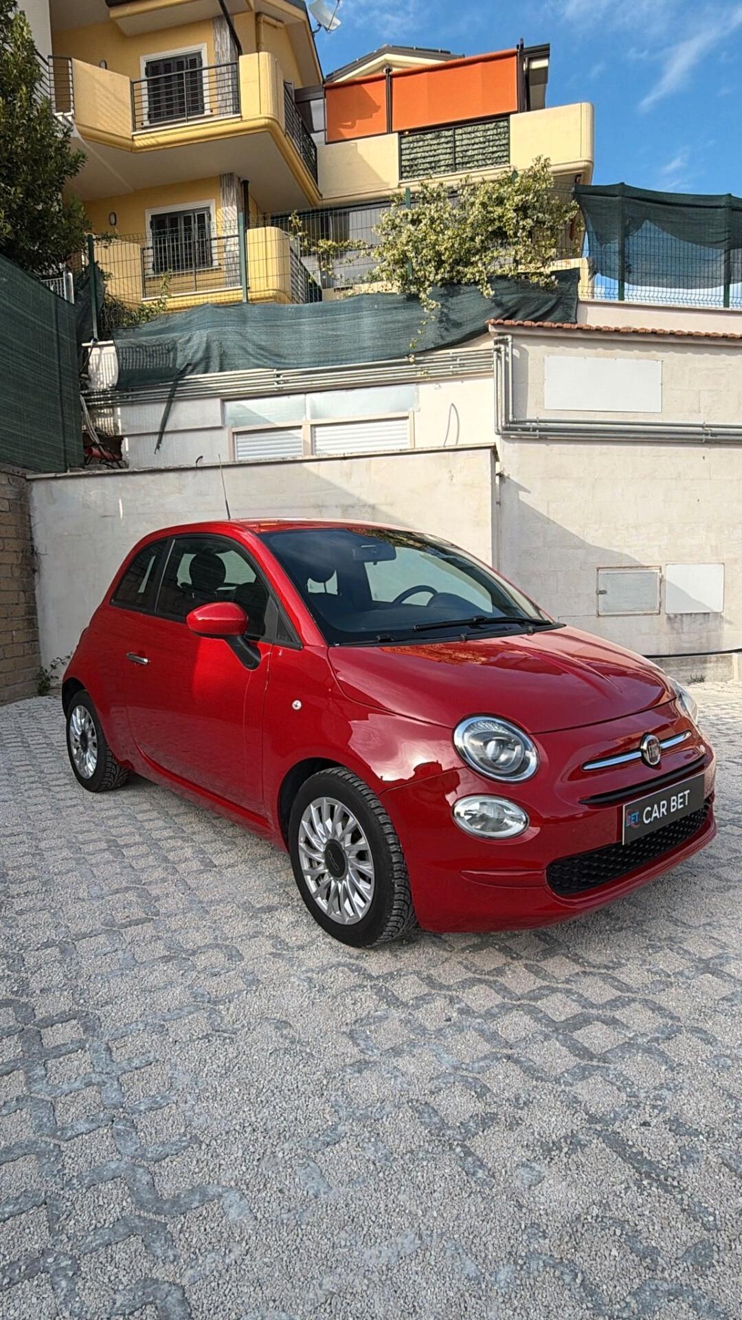 Fiat 500 1.0 Hybrid Red