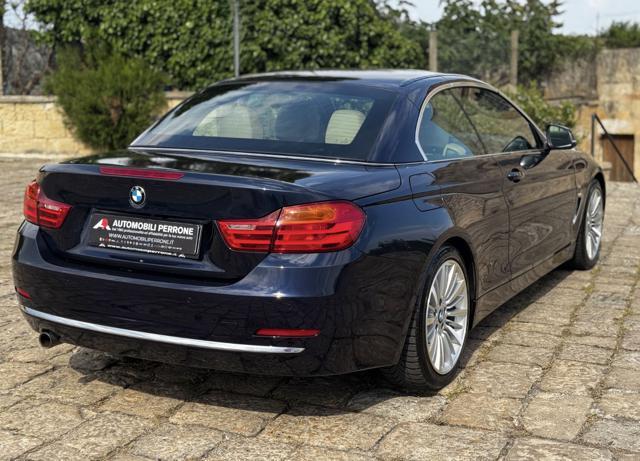 BMW 420 d Cabrio Luxury (Pelle/Led/Retro/Navi/Auto)