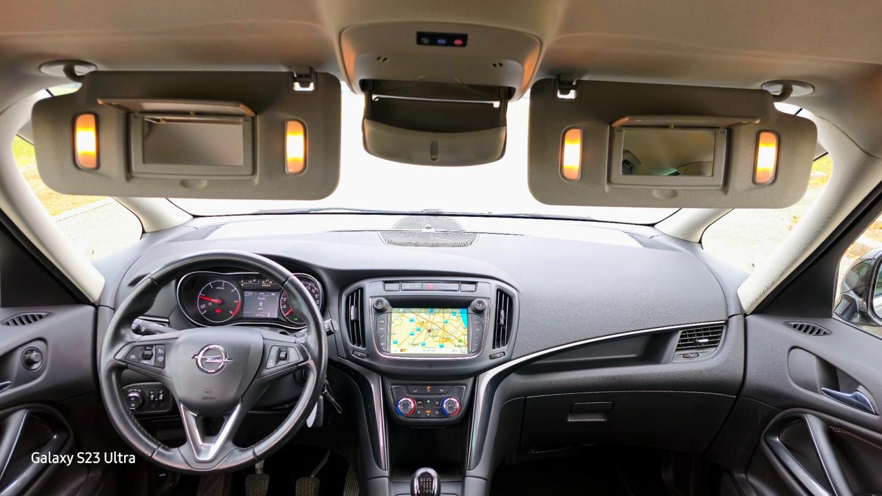 Opel Zafira 1.6 euro 6 full optional 7 posti garantita 12 mesi