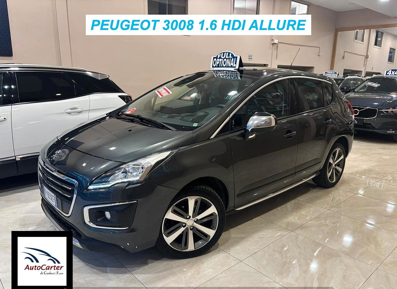 Peugeot 3008 1.6 HDI 120CV Allure **TETTO**