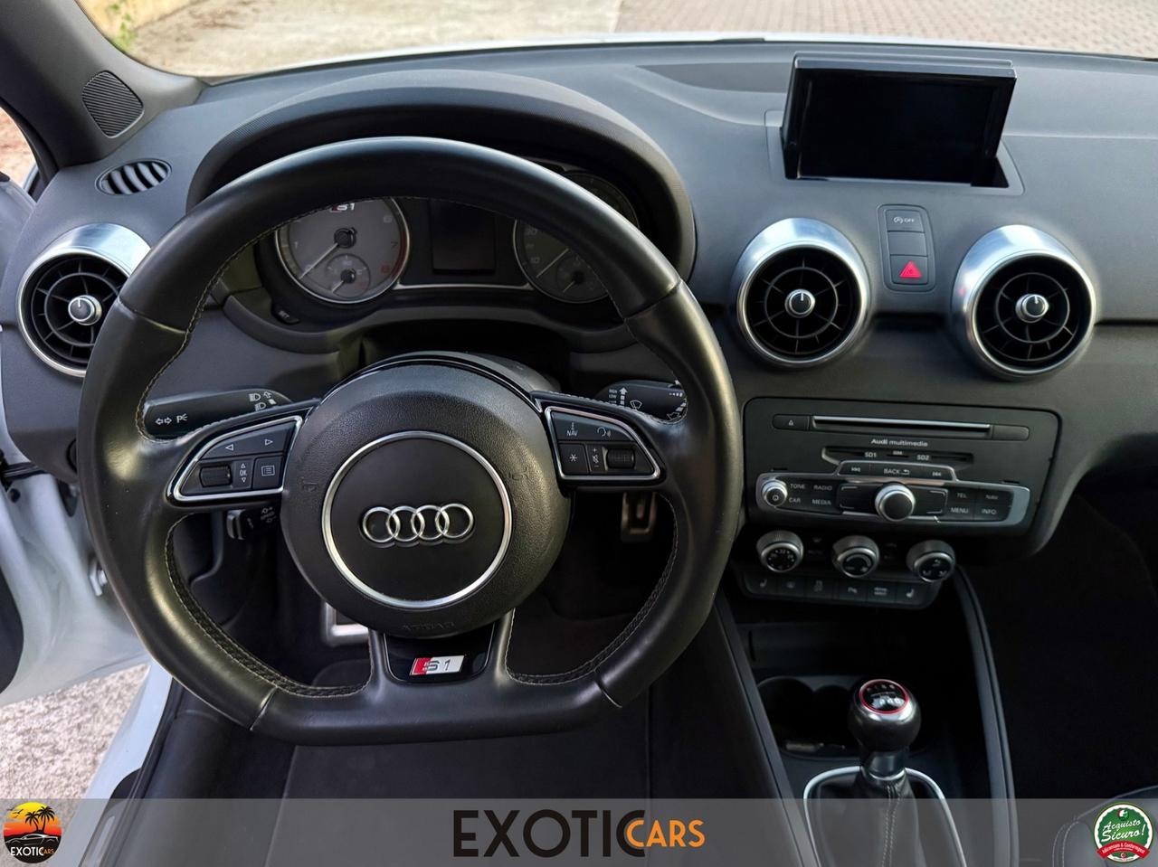 Audi S1 2.0 TFSI 231cv - Sedili Guscio - Tetto apribile