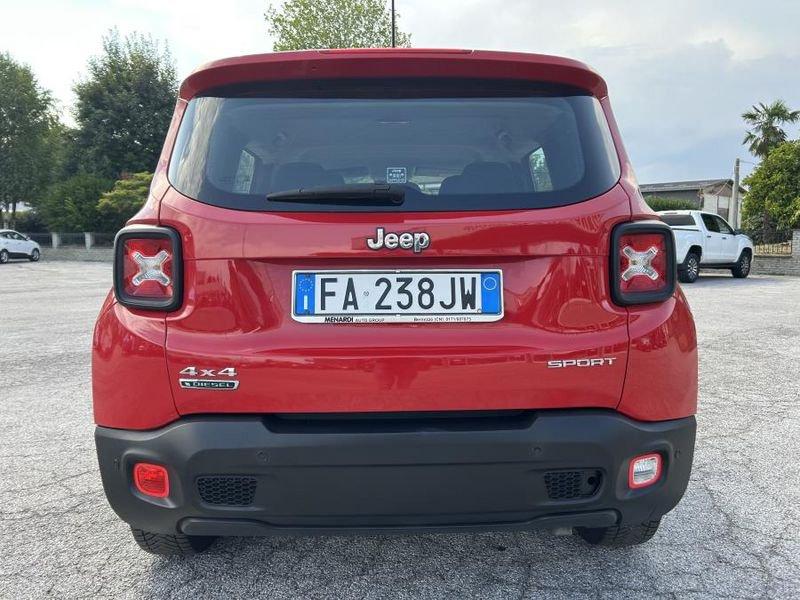 Jeep Renegade 2.0 Mjt 4WD Active Drive Sport TAGLIANDO E GARANZIA INCLUSI