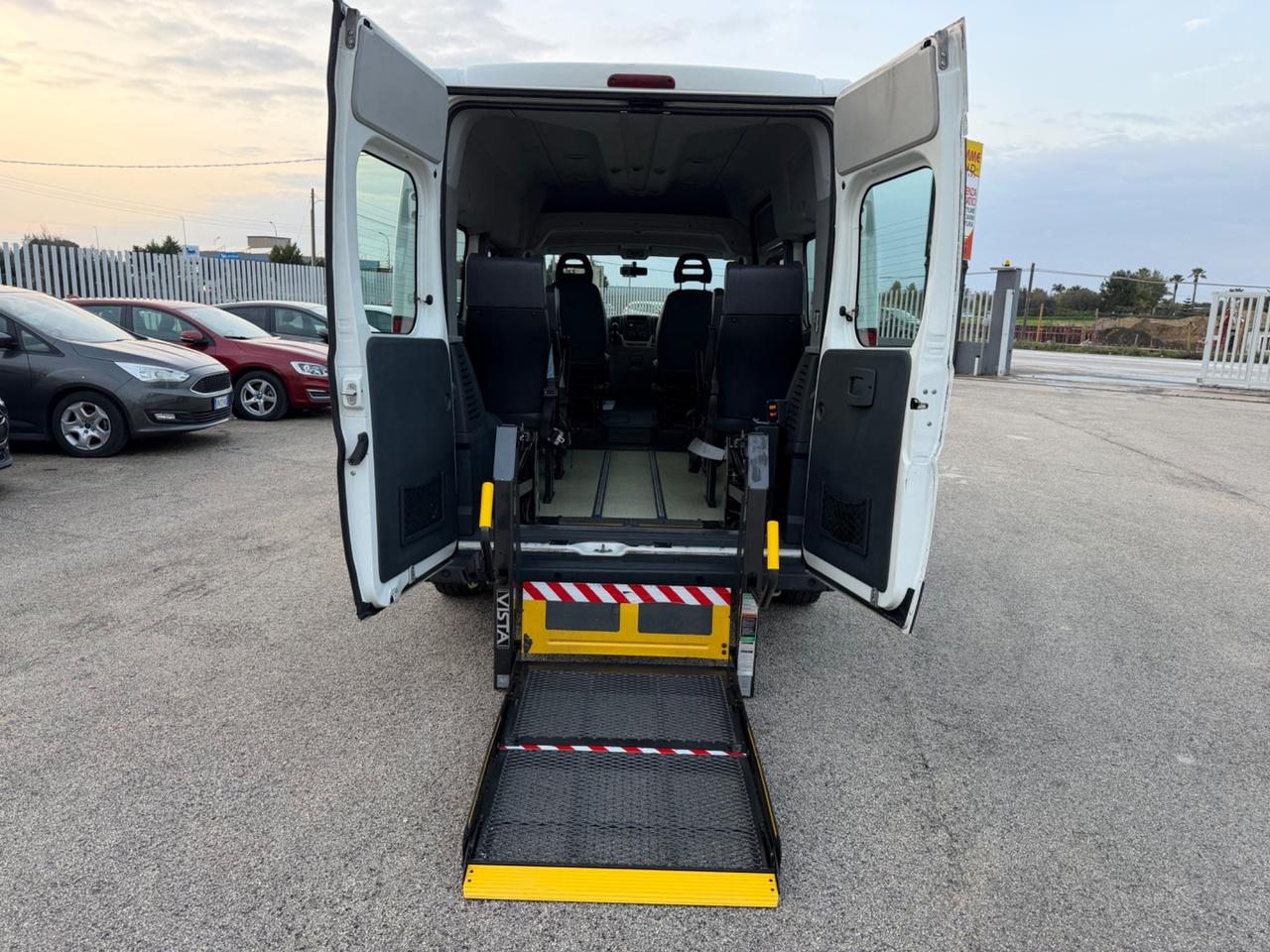 FIAT DUCATO 2.3 JTD 120 DISABILI 7P 2 SEDIE A ROTELLE