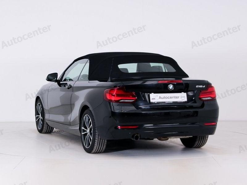 BMW Serie 2 Cabrio Cabrio Sport auto my18