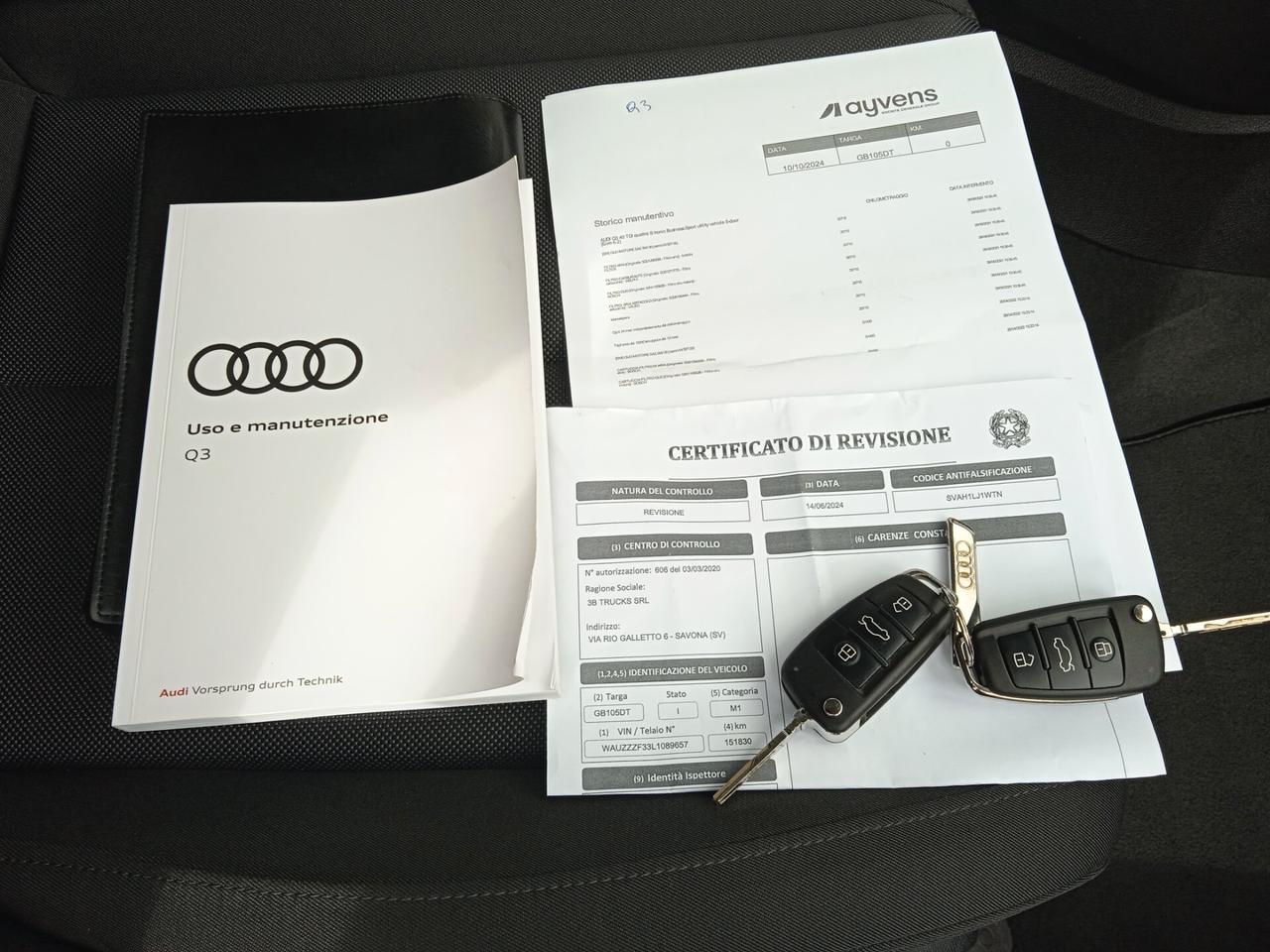 Audi Q3 40 TDI quattro S tronic Business Advanced