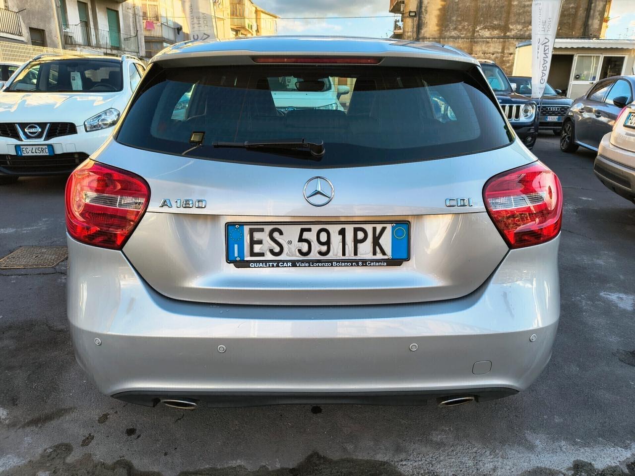 MERCEDES-BENZ CLASSE A SPORT 180 DIESEL ANNO 2013