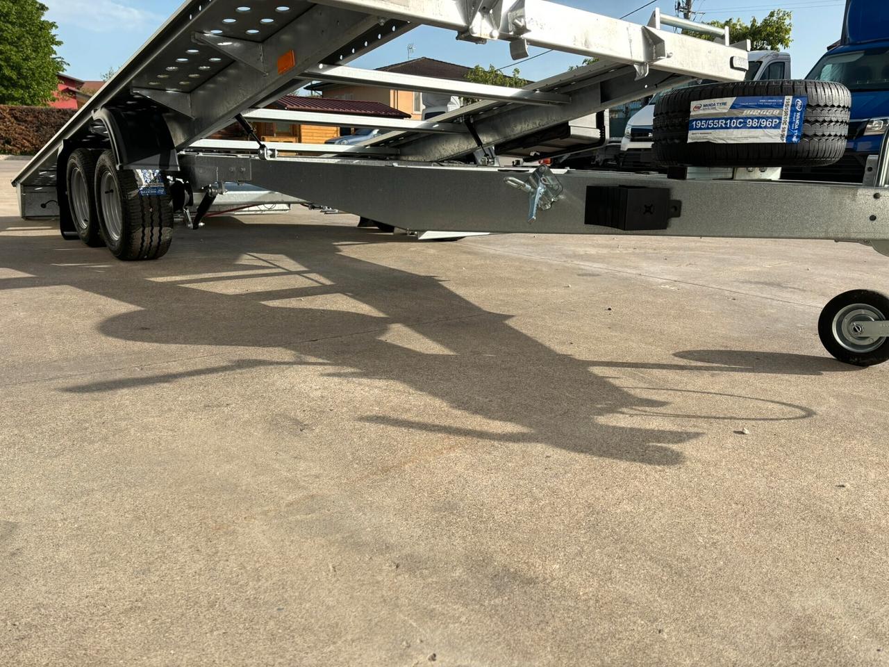 CARRELLO TRASPORTA AUTO 4X2 2500 KG NUOVO