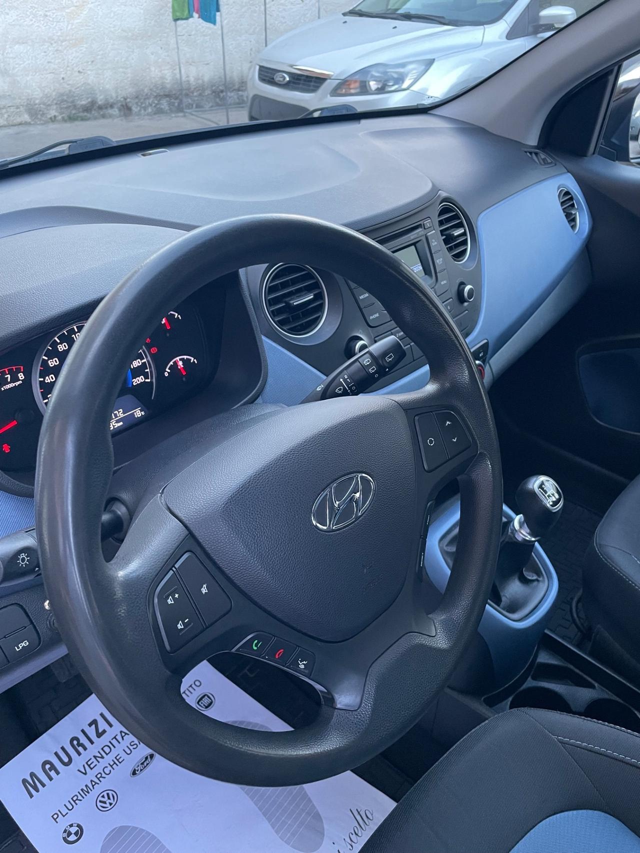 Hyundai i10 1.0 LPGI Econext Sound Edition Full optional dal nord Italia