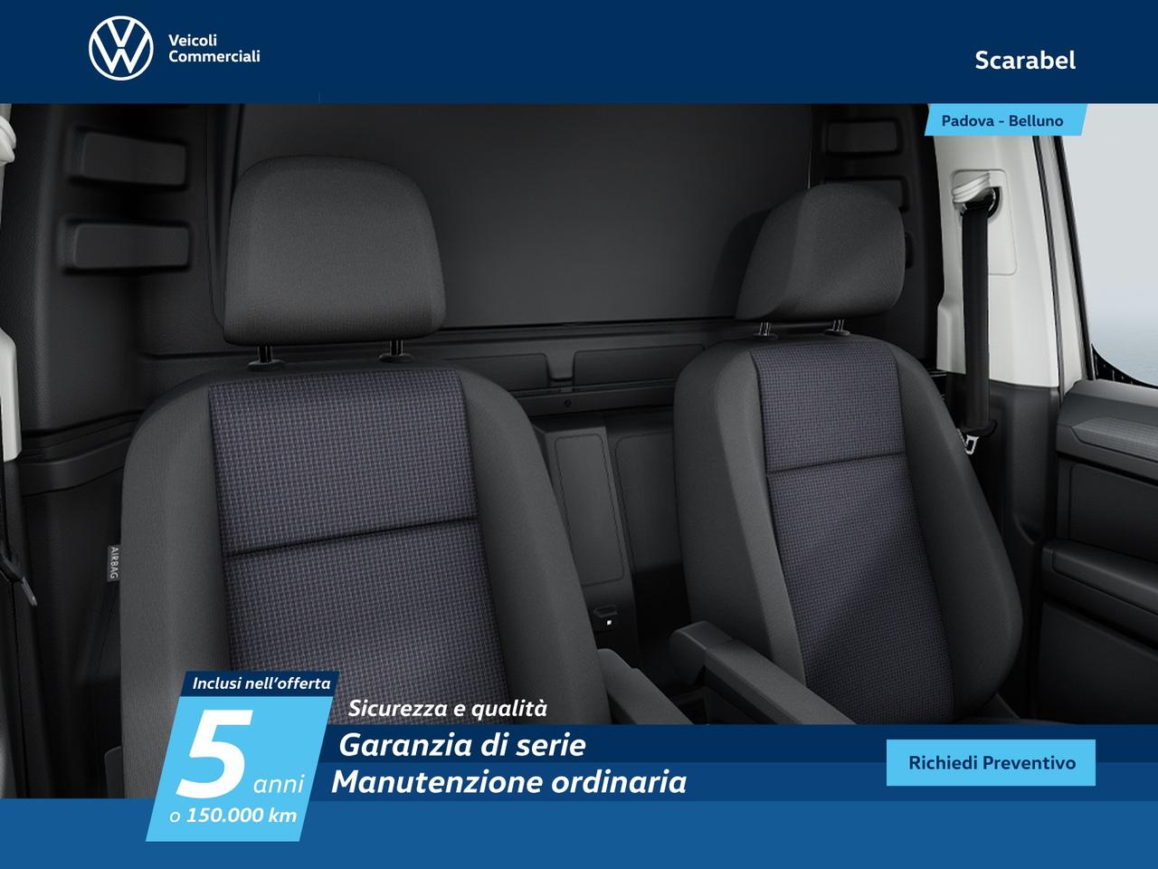 Volkswagen Caddy cargo 2.0 tdi 102cv business my24