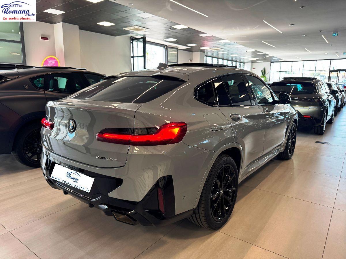 NEW BMW X4 20D 190CV MHEV AUT. XDRIVE M-SPORT#TETTO APRIBILE!