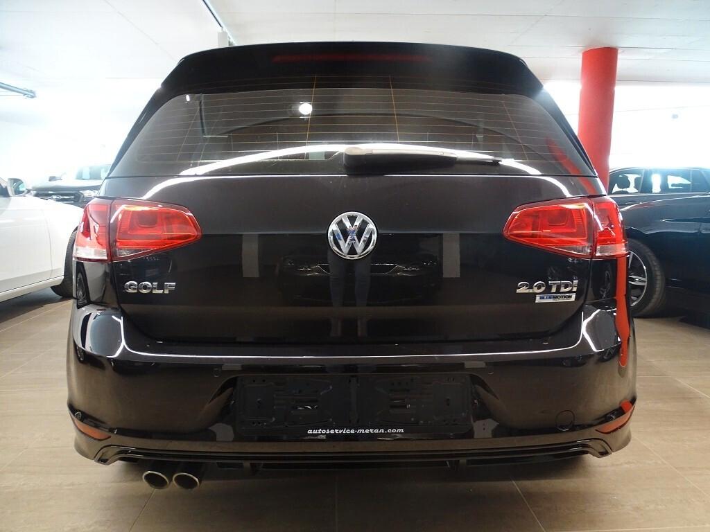 VW Golf VII 2.0 TDI R-line Alu 18 DSG 150 CV