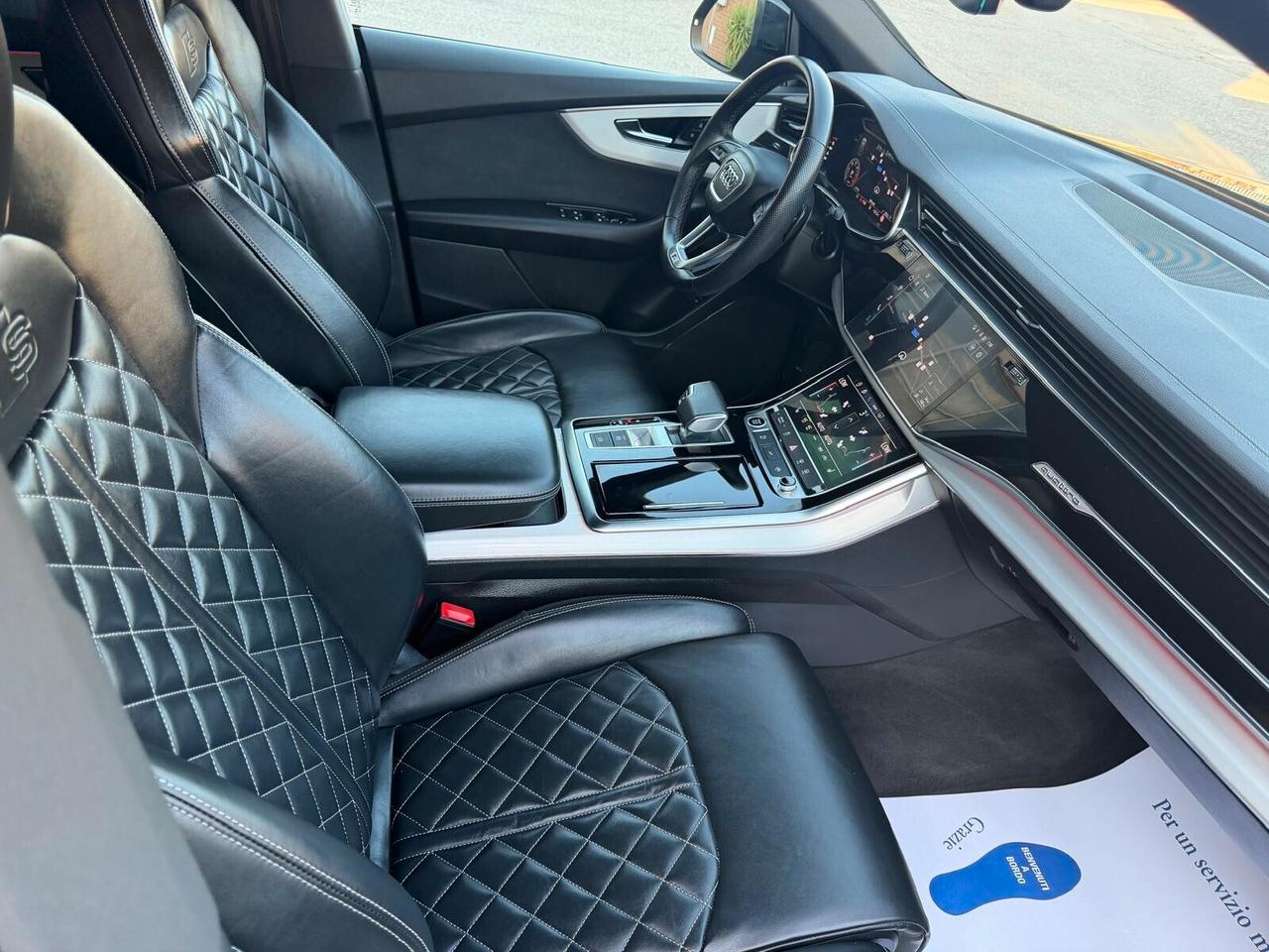 Audi Q8 50 TDI 286 CV quattro tiptronic Sport S-LINE PLUS FARI MATRIX INTERNI IN PELLE NAPPA E BLACK PACK