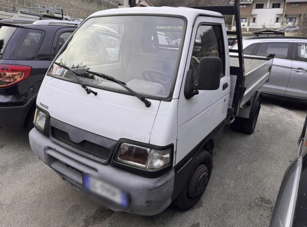 Piaggio Porter gemellato ribaltabile 3 lati 1.2 diesel allestimento officine cucini