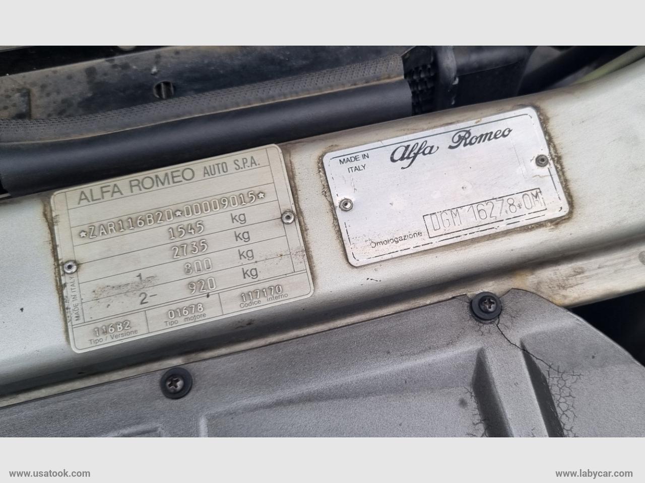 ALFA ROMEO Alfetta 1.8 UNICO PROPRIETARIO