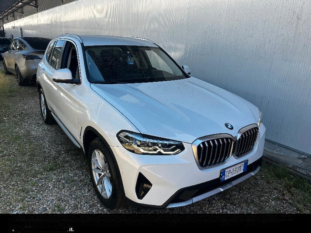 BMW X3 20D 190CV STEPTRONIC 48V S-DRIVE BUSINESS ADVANTAGE ( FARI LED - BMW DIGITAL COCKPIT - PELLE - CLIMA TRIZONA - NAVI - MIRROR - PARK ASSISTANT - CERCHI 18 )