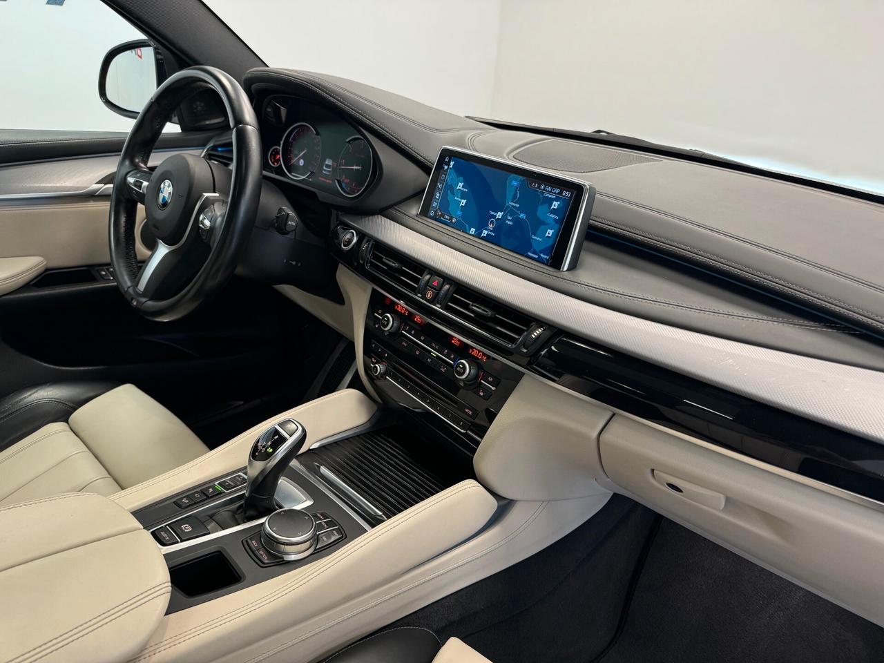 Bmw X6 xDrive30d 258CV Msport FLAMENCO RED INTERNI INDIVIDAUL TAGLIANDI