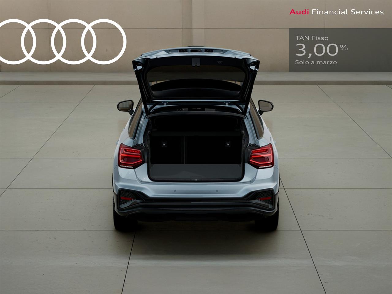 Audi Q2 40 2.0 tfsi identity black quattro s-tronic