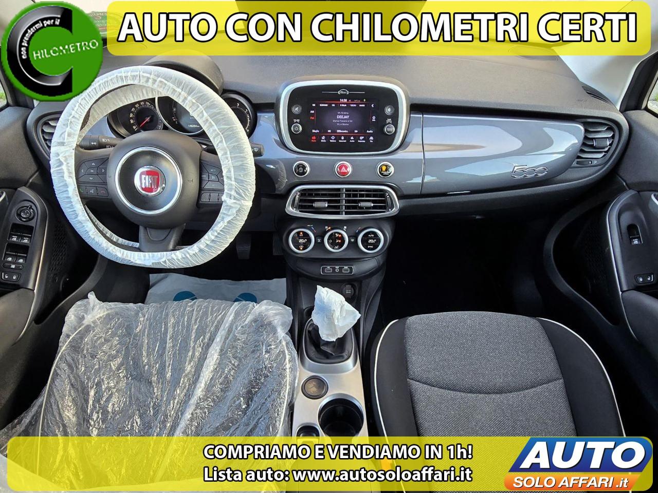 FIAT 500X 1.3 MJT 95CV EU6B NEOPATENTATI/CAMERA/TOUCH